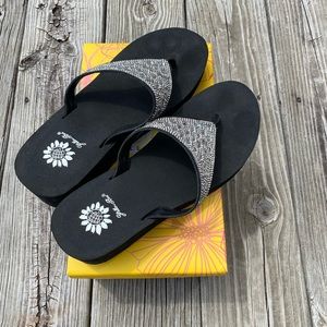 NWB Embellished Wedge Thong